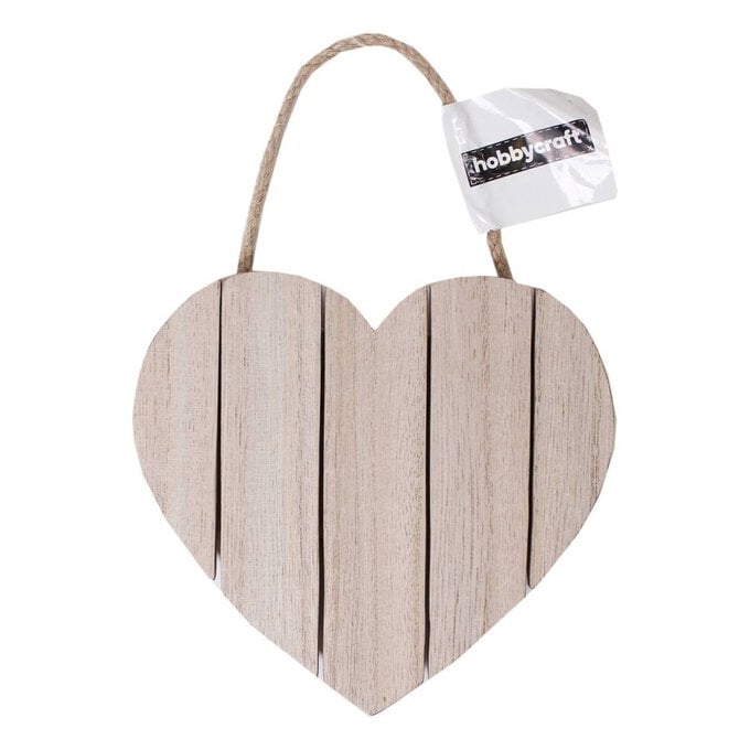 Wooden Heart Wall Plaque