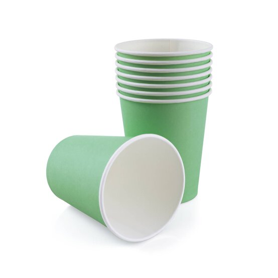 Fresh Mint Paper Cups 8 Pack image number 1