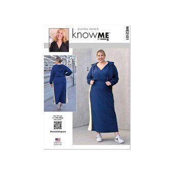 Know Me Women's Top and Skirt  Sewing Pattern ME2101 (Y5 18-26)