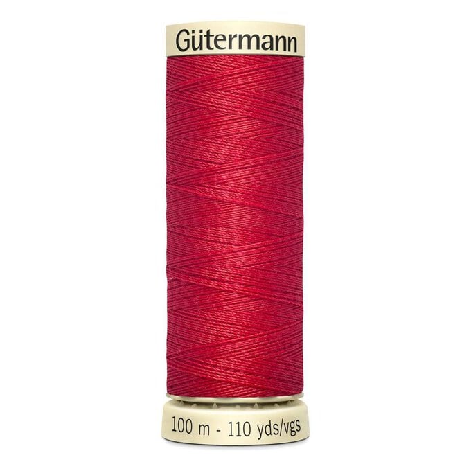 Gutermann Red Sew All Thread 100m (365) image number 1
