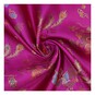 Cerise Print Chinese Brocade Fabric by the Metre image number 1