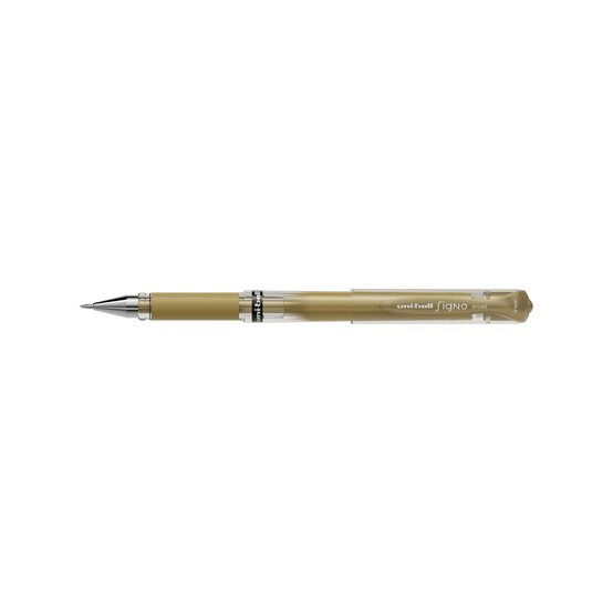 Uni Signo Silver and Gold Gel Pens 2 Pack image number 3