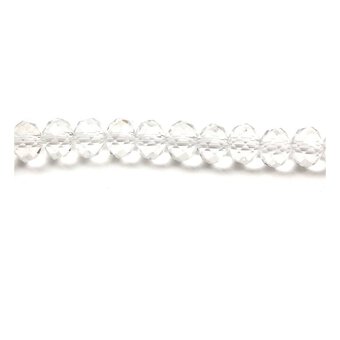 Clear Crystal Cushion Bead String 28 Pieces