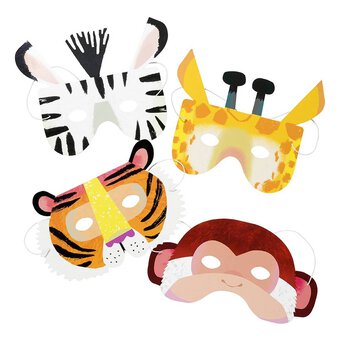 Talking Tables Animal Masks 8 Pack