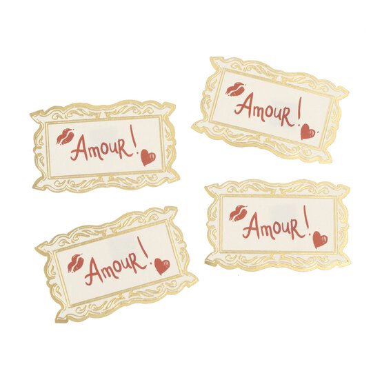 Amour Card Toppers 4 Pack image number 1