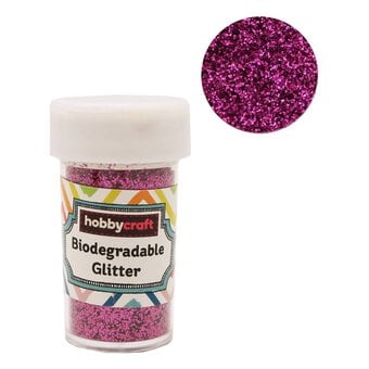 Fuchsia Biodegradable Glitter Shaker 20g