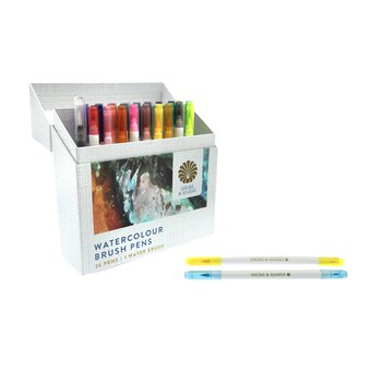 Shore & Marsh Watercolour Brush Pen Set 37 Pieces image number 5