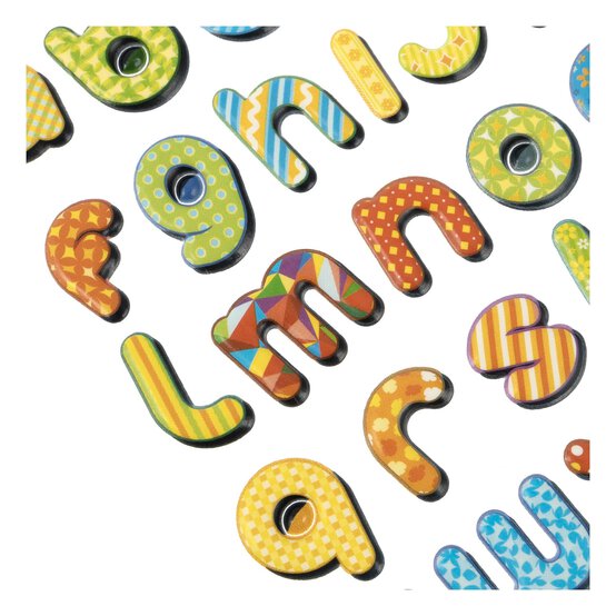 Retro Alphabet Puffy Stickers  image number 3