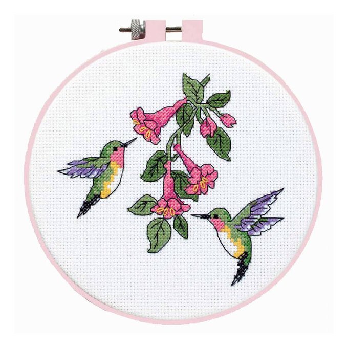 Hummingbird Duo Cross Stitch Kit image number 1