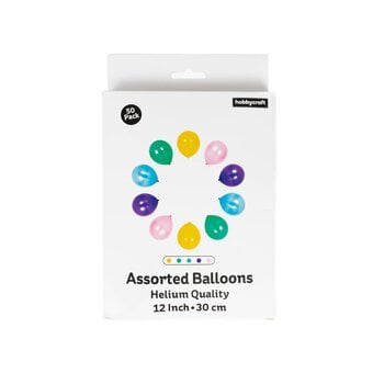 White Balloon Wall Grid and Balloons Bundle image number 6