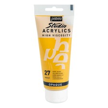 Pebeo Yellow Ochre Studio Acrylic Paint 100ml