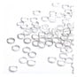 Beads Unlimited Silver Plated Midi Split Rings 5mm 90 Pack image number 1