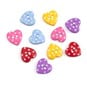 Trimits Dotty Heart Novelty Buttons 10 Pieces image number 1
