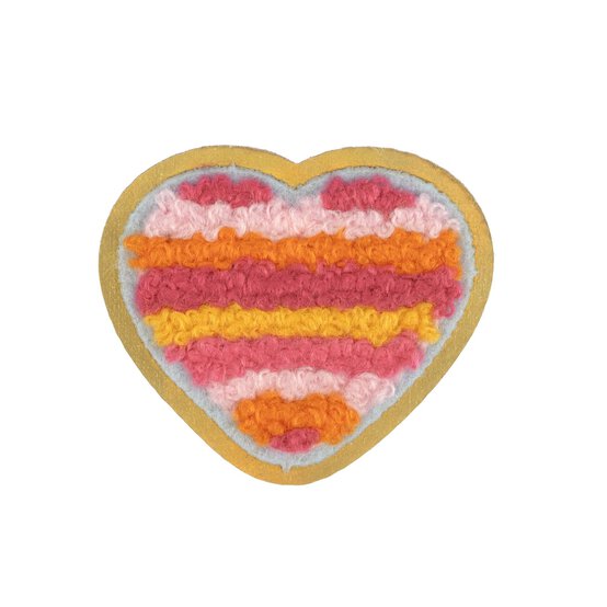 Heart Iron-On Patch image number 1