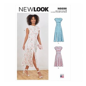 New Look Women’s Dress Sewing Pattern N6696