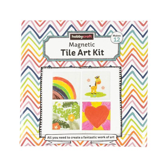Magnetic Tile Art Kit image number 4