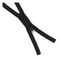 Milward Black Two-Way Chunky Open-Ended Zip 75cm image number 1