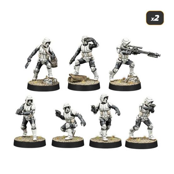 Star Wars: Legion Galactic Empire Starter Set image number 4
