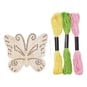 Butterfly Wooden Threading Kit image number 1