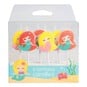 Baked With Love Novelty Mermaid Candles 6 Pack image number 1