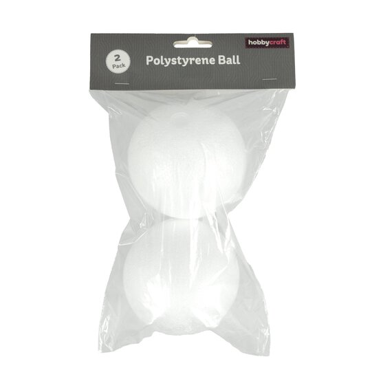 Polystyrene Balls 12cm 2 Pack image number 3