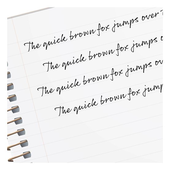 Manuscript Calligraphy Black Ink Cartridges 12 Pack image number 3