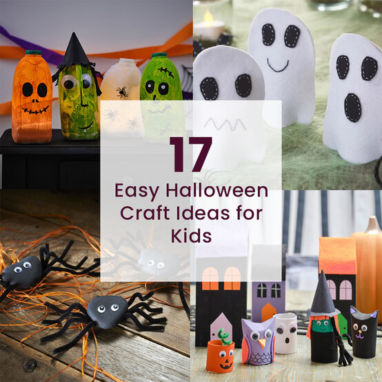 17 Easy Halloween Craft Ideas for Kids image number 1