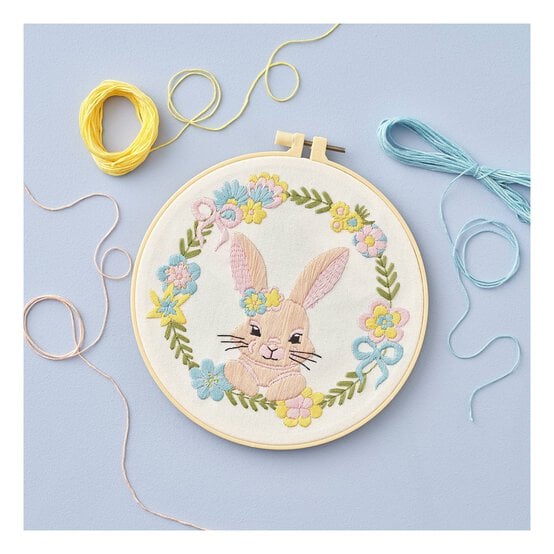 Bunny Embroidery Kit image number 1