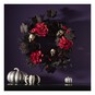 Halloween Skull and Flower Wreath 55cm image number 2