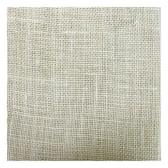 Cream Hessian Fabric by the Metre image number 2
