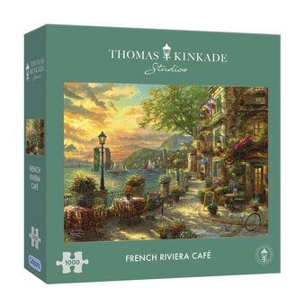 Thomas Kinkade French Riviera Cafe Jigsaw Puzzle 1000 Pieces