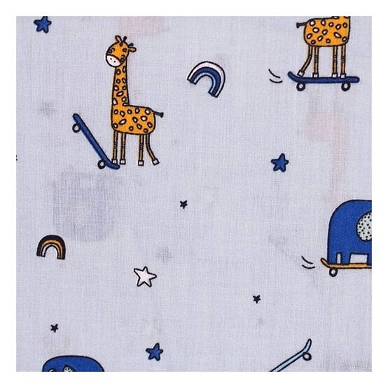 Light Airforce Animals Skoot Polycotton Fabric by the Metre image number 2