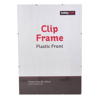 Plastic Clip Frame 35cm x 50cm