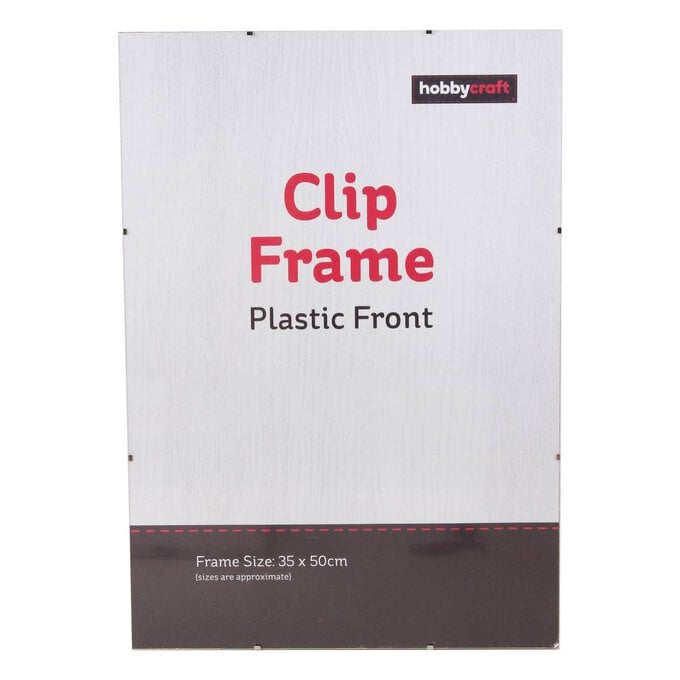 Plastic Clip Frame 35cm x 50cm image number 1