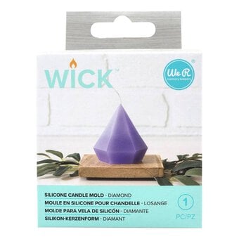 We R Memory Keepers Wick Diamond Candle Mould