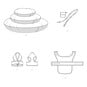 Simplicity Dog Bed and Accessories Sewing Pattern S9510 image number 3