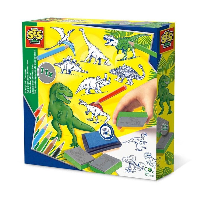 SES Creative Dinosaur Stamp Set image number 1