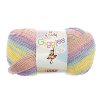 Wendy Pretty Pastel Giggles DK Yarn 100g
