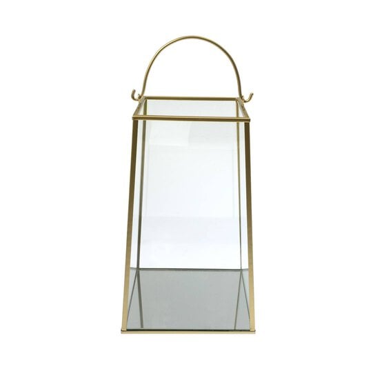 Create & Celebrate Glass Lantern 13cm x 21cm image number 3