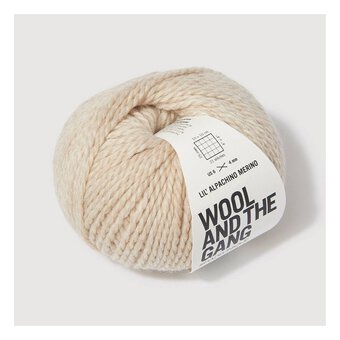 Wool and the Gang Sahara Dust Lil&rsquo; Alpachino Merino 50g 