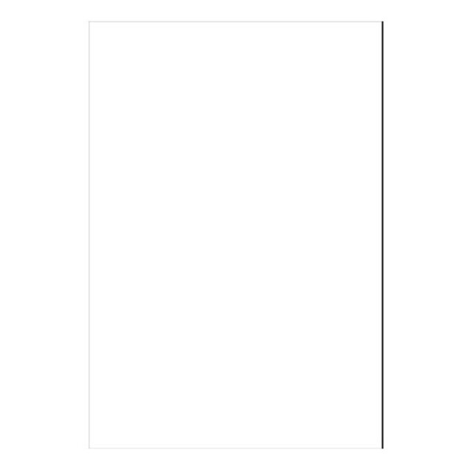 Midwest White Styrene Sheet 19cm x 28cm x 0.1cm  image number 1