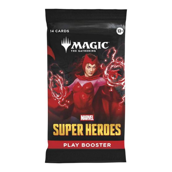 Assorted Magic: The Gathering Marvel Super Heroes Play Booster Pack image number 4