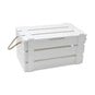 White Hamper Crate 42cm x 24cm x 22cm image number 1