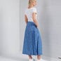 New Look Women's Pleated Skirt Sewing Pattern N6659 image number 6