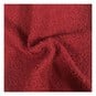 Red Teddy Fabric by the Metre image number 1
