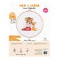 Lucie and Charlie Cross Stitch Kit with Hoop 11 Inches image number 1