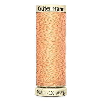 Gutermann Orange Sew All Thread 100m (979)