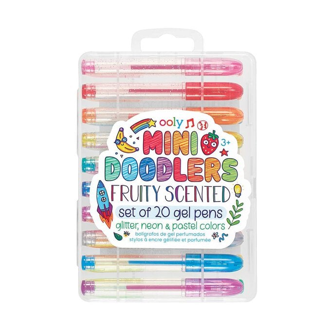 Fruity Scented Mini Doodlers 20 Pack image number 1