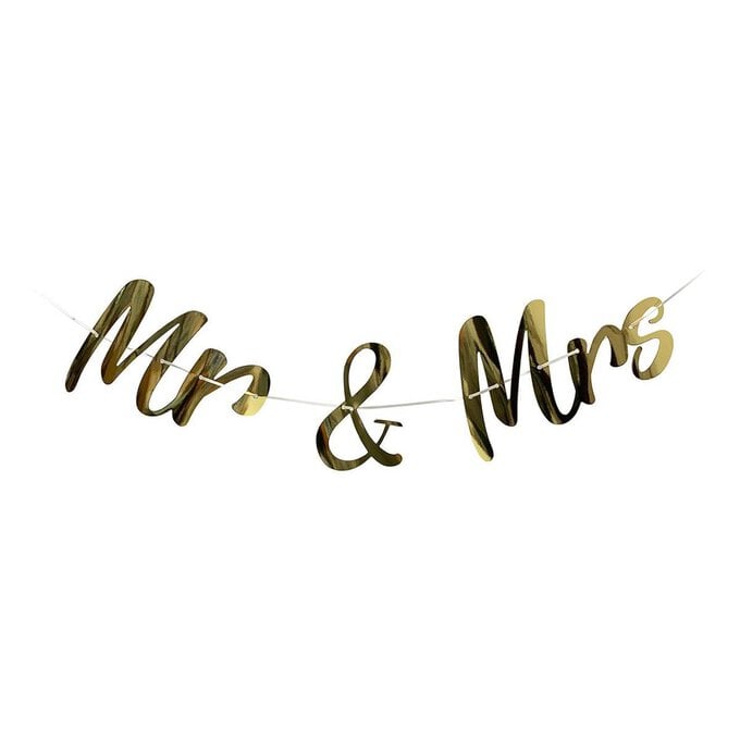 Gold Mr and Mrs Bunting 2m image number 1