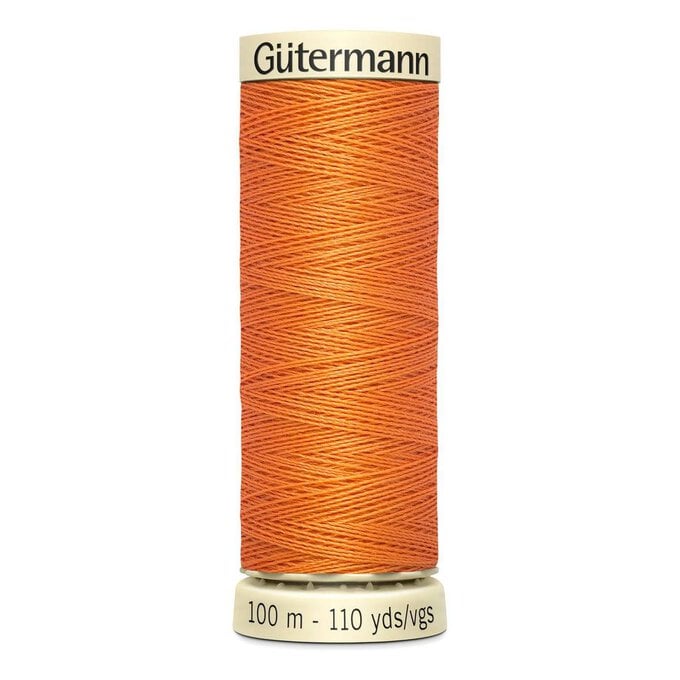 Gutermann Orange Sew All Thread 100m (285) image number 1